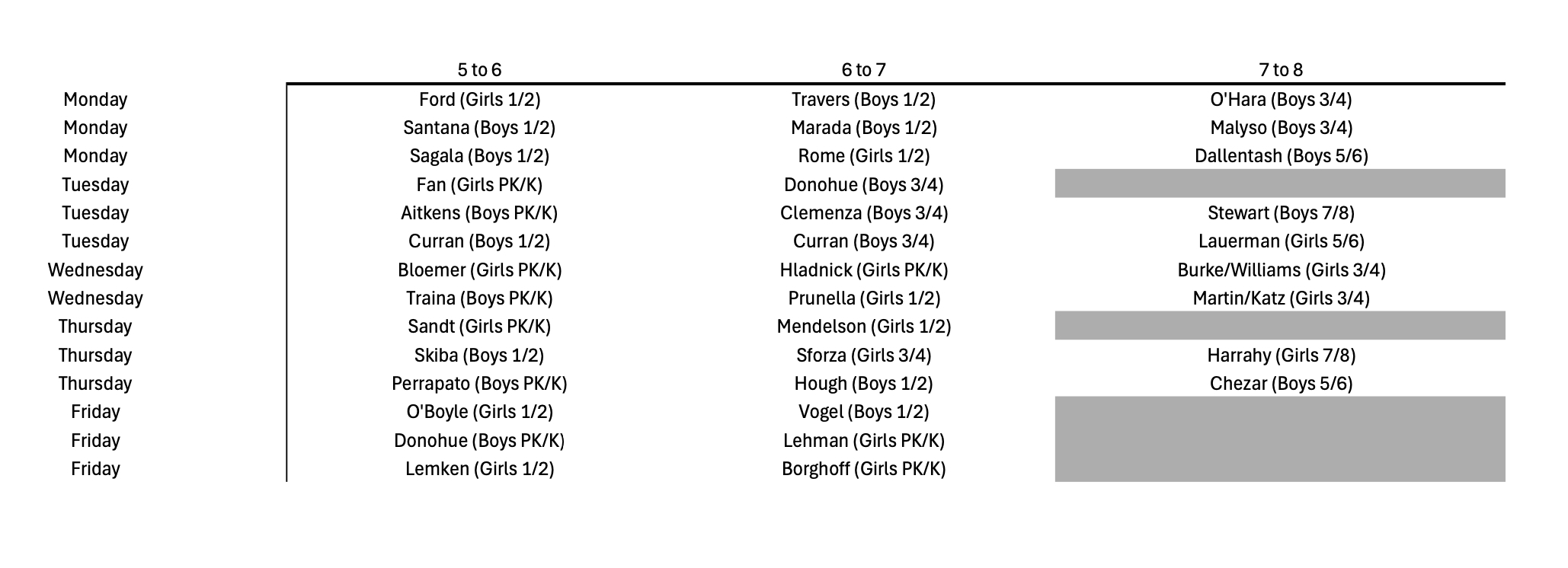 RecSchedule_Fall2025